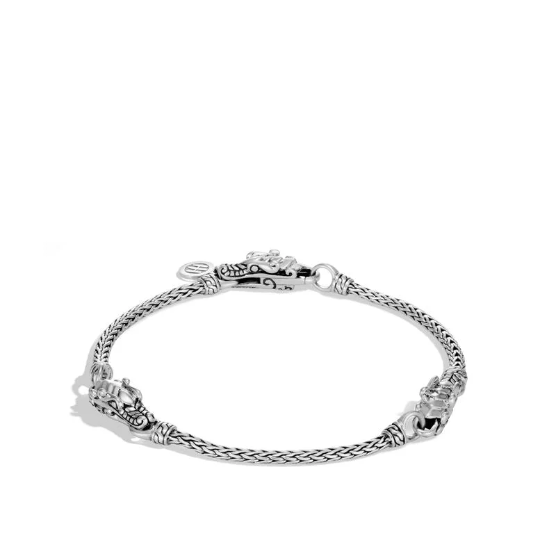 Sparkling Crystal Bangle Bracelets For Bridal Fashion-John Hardy Legends Naga Station Bracelet BB6511455