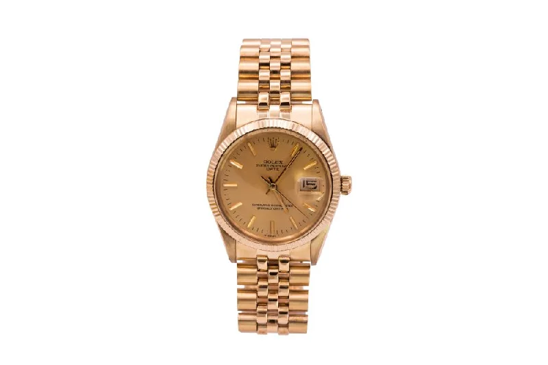 Elegant Women’s Watches With Diamond Features-14k yellow Gold DateJust Watch