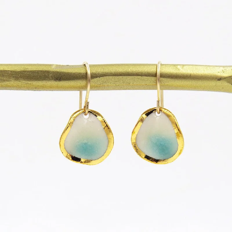 Vintage Drop Earrings For Timeless Fashion-Turquoise Summer Reef Earrings