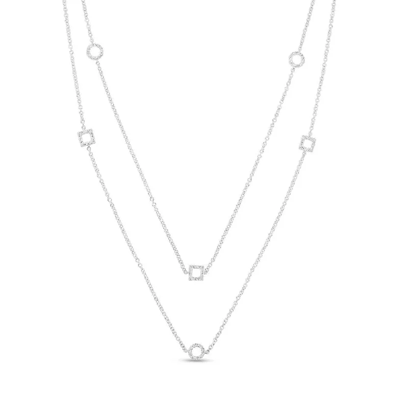 Uneek Cascade Collection Yard Chain Necklace