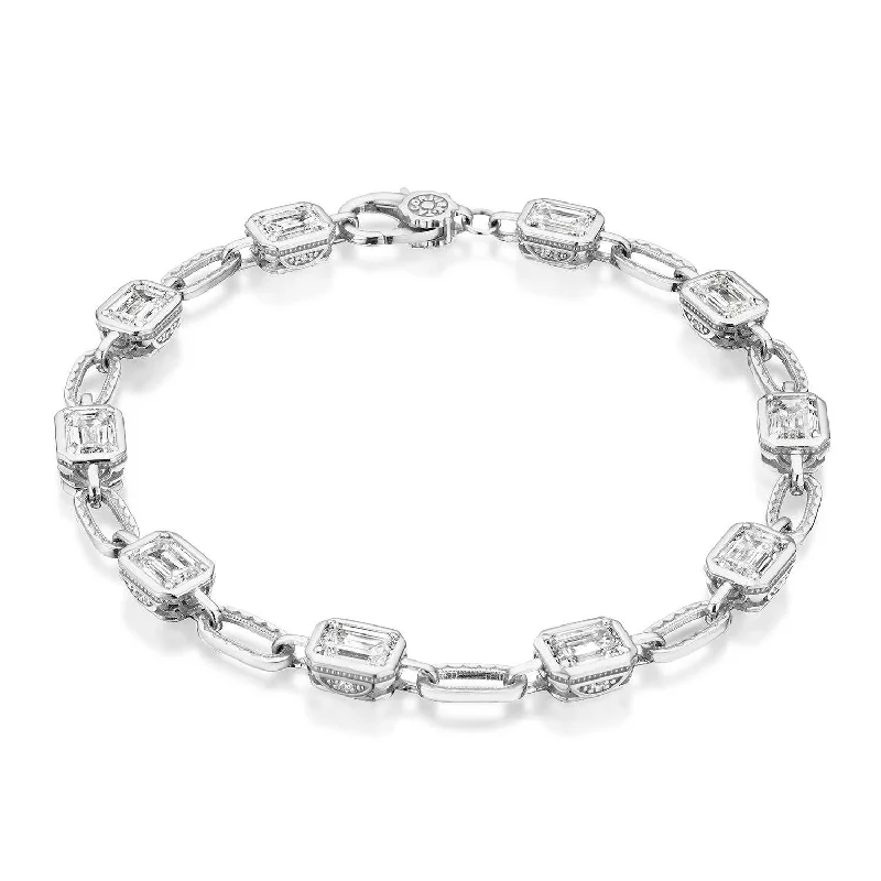 Sparkling Beaded Bracelets For Fun Fashion-TACORI Allure | Lab Grown Diamond Bracelet FB825EC55X4LD