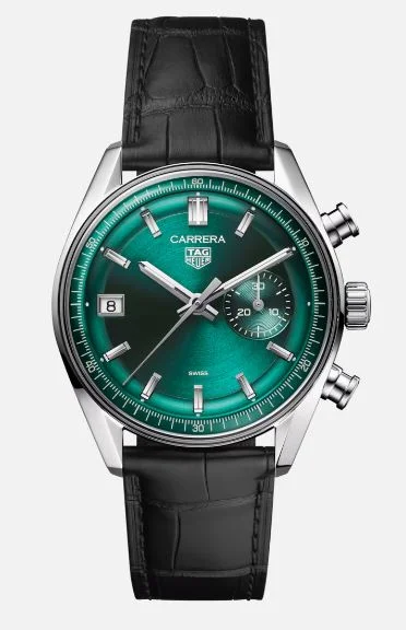 Luxury Solar-Powered Watches For Sustainable Fashion-TAG Heuer Carrera Chronograph