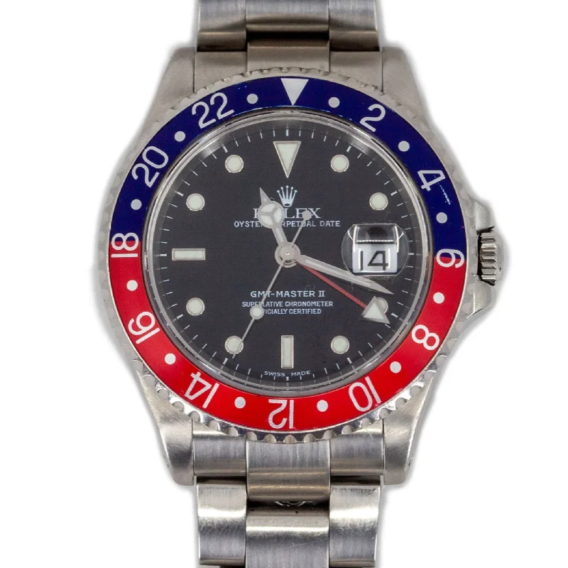 Beautiful Gemstone-Studded Watches For Elegant Glam-Pre-Owned GMT II Master Pepsi