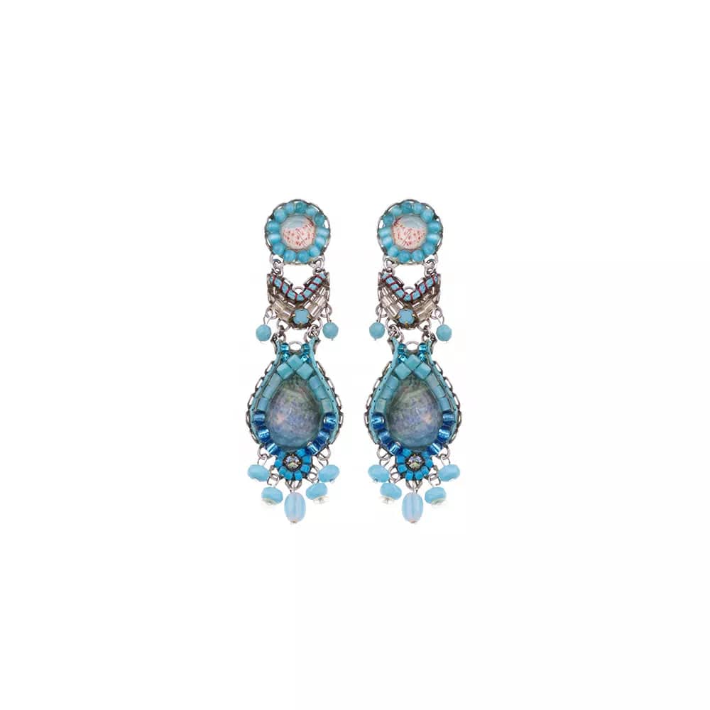 Colorful Crystal Earrings For Fun Fashion-Morning Jacket Earrings