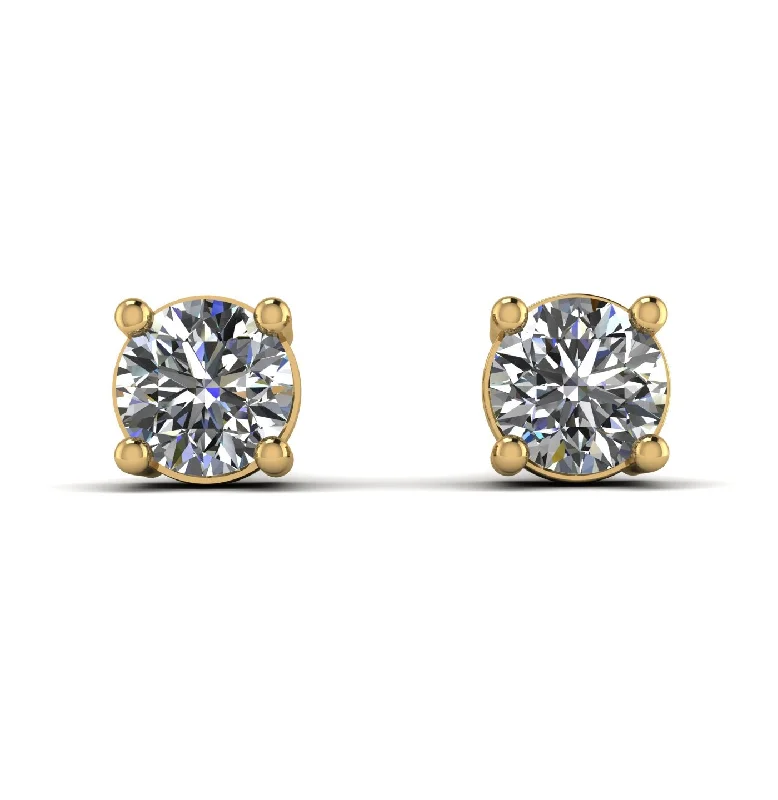 Sparkling Gemstone Earrings For Dazzling Nights-.25ct Diamond Earrings - Maci No. 1