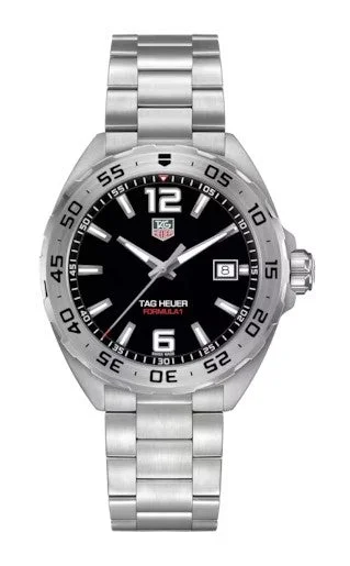 Classic Black Watches For Sleek Appeal-TAG HEUER FORMULA 1