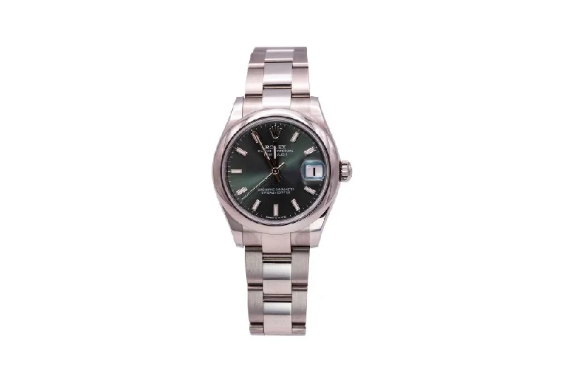 Stunning Women’s Watches With Sparkling Details-Ladies mid-sized DateJust Watch 31mm