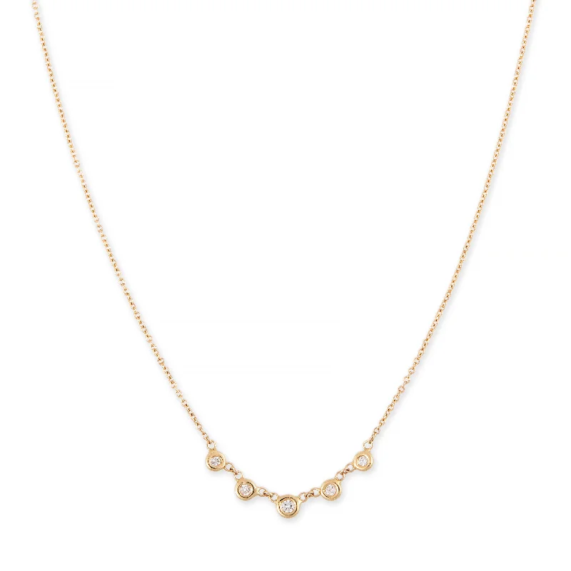 5 DIAMOND EMILY NECKLACE