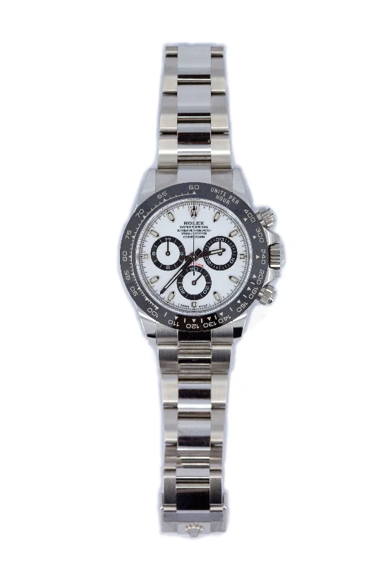 High-Tech Fitness Watches For Health Monitoring-Pre-Owned Daytona Panda 2020 Watch Full Set