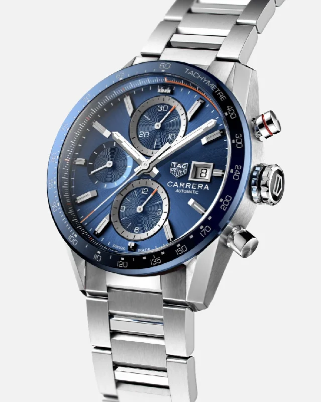 Trendy Digital Sport Watches For Active Wear-TAG Heuer Carrera