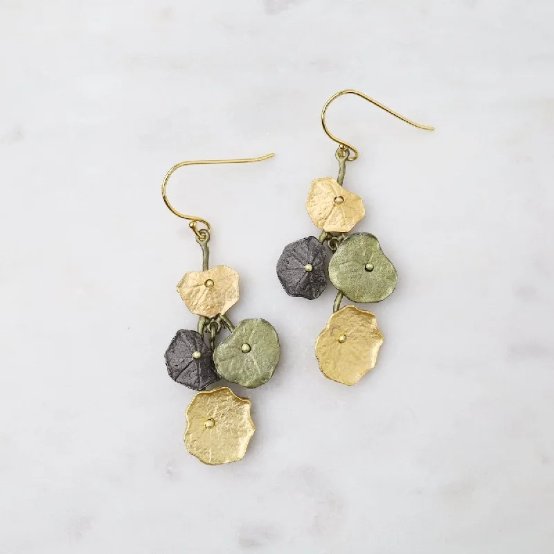 Luxurious Diamond Earrings For Glamorous Nights-Nasturtium Earrings